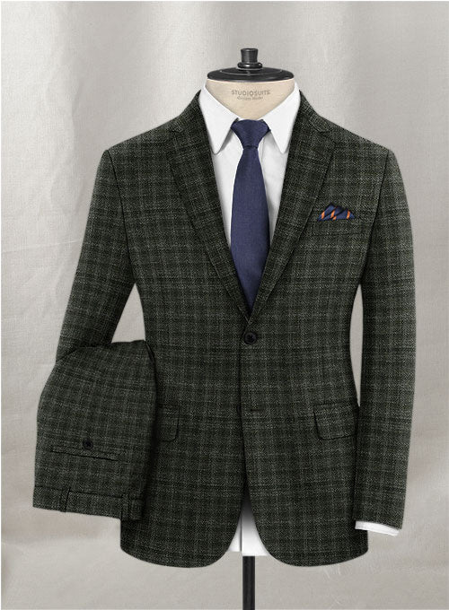 Italian Wool Silk Linen Armen Suit - StudioSuits