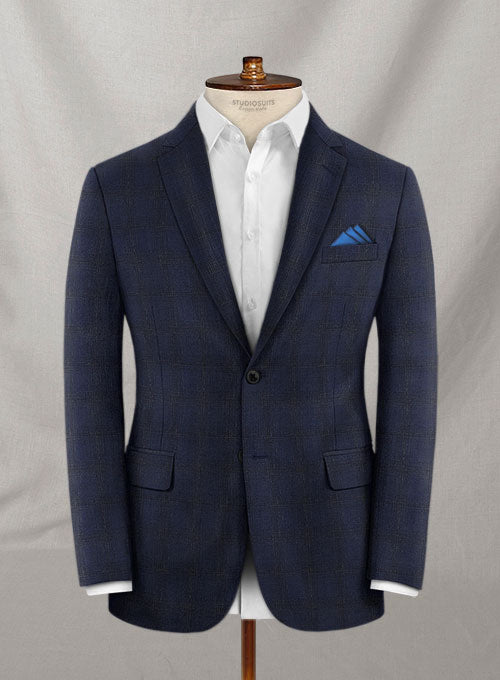 Italian Wool Silk Linen Grata Suit - StudioSuits