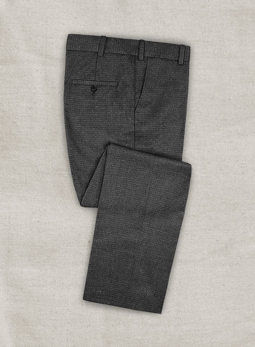 Italian Wool Silk Olea Pants - StudioSuits
