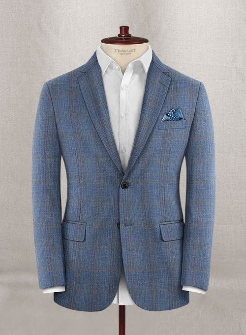 Italian Wool Silk Linen Huggi Jacket - StudioSuits