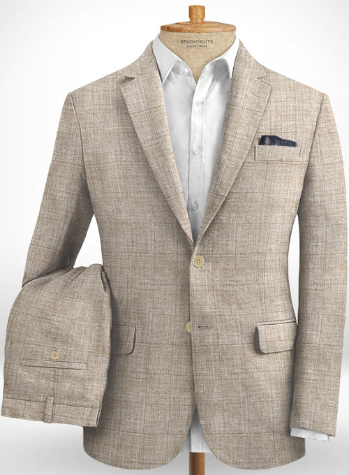 Italian Wool Cotton Linen Teini Suit - StudioSuits