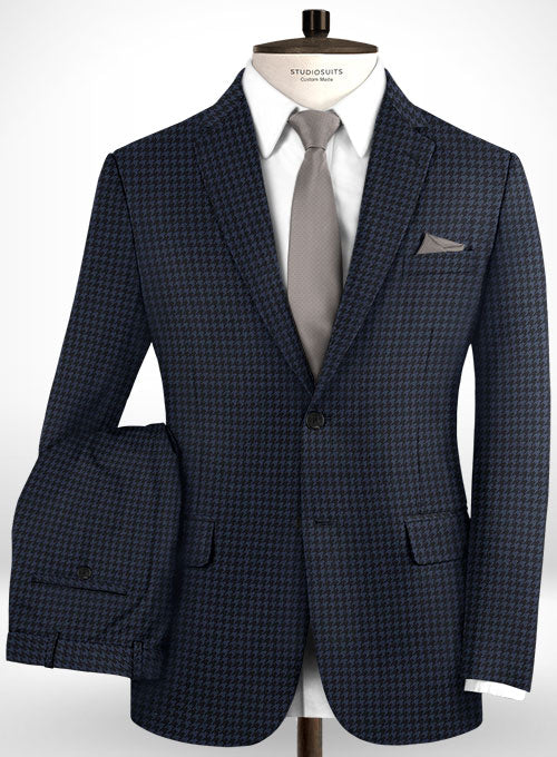 Italian Wool Cotton Silk Fuser Suit - StudioSuits