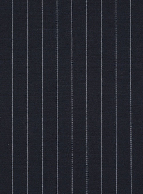 Italian Wool Dark Navy Enilio Suit - StudioSuits
