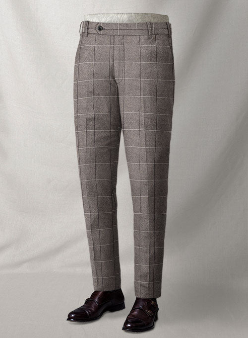 Italian Linen Wool Silk Ulea Pants - StudioSuits