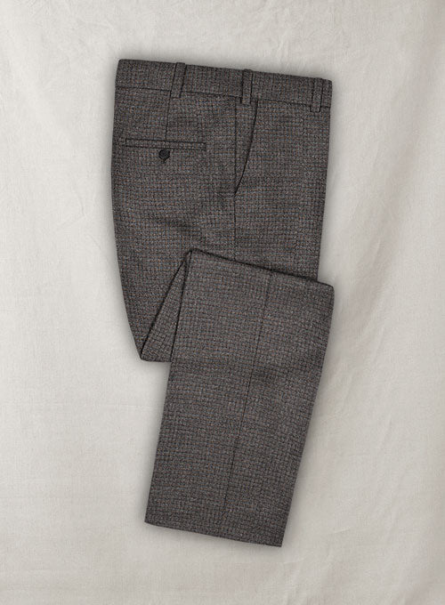 Italian Wool Merque Pants - StudioSuits