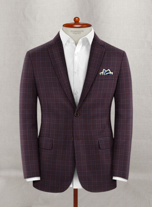 Italian Wool Sergeo Suit - StudioSuits