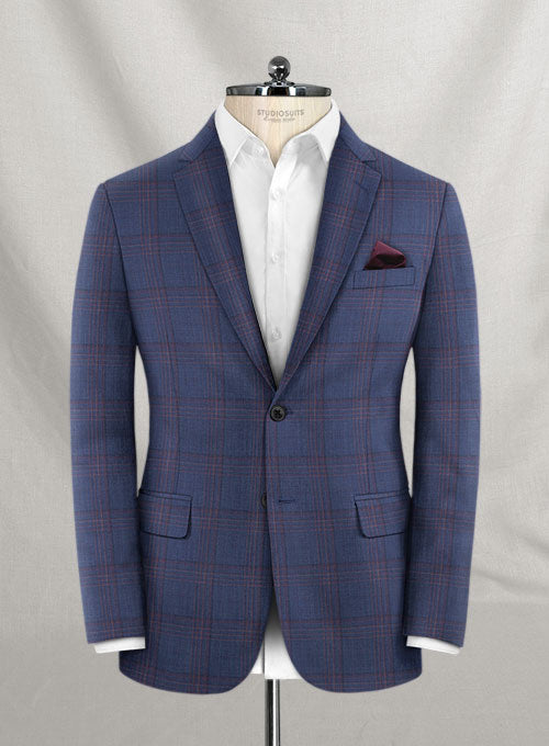 Italian Wool Silk Linen Alexxi Suit - StudioSuits