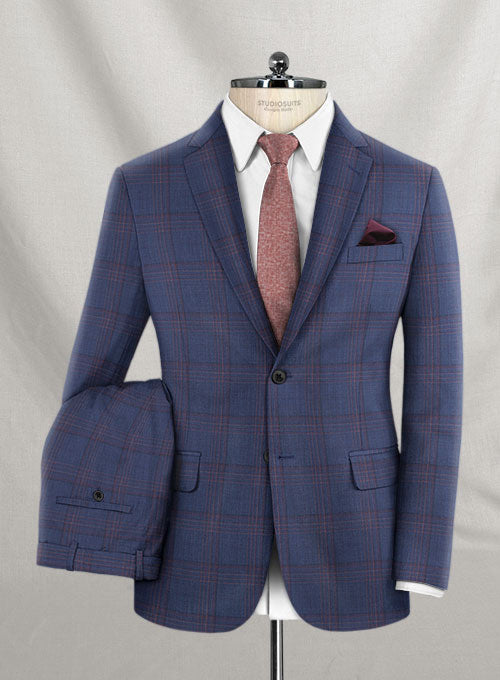 Italian Wool Silk Linen Alexxi Suit - StudioSuits