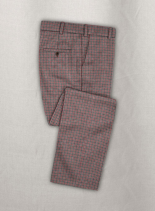 Italian Wool Linen Sercia Pants - StudioSuits