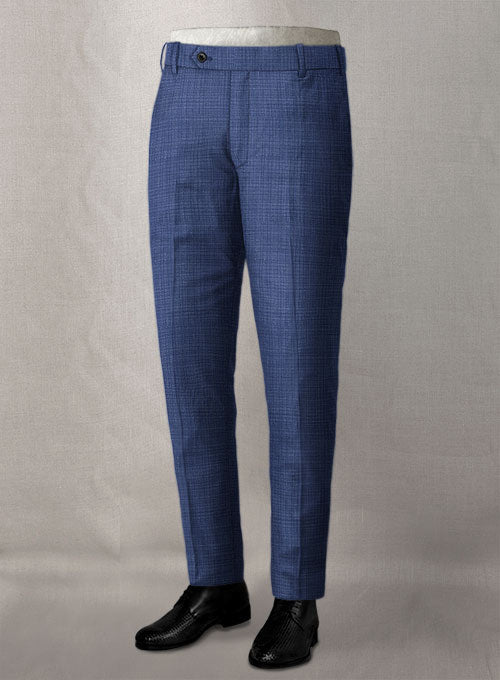 Italian Wool Silk Linen Ancea Pants - StudioSuits