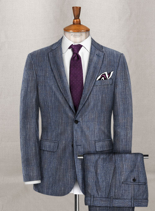 Italian Wool Silk Linen Susana Suit - StudioSuits