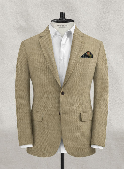 Italian Linen Cimor Jacket - StudioSuits