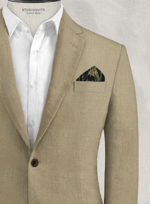 Italian Linen Cimor Jacket - StudioSuits