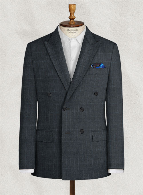 Italian Linen Lunia Checks Suit - StudioSuits