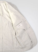 Italian Meadow Unstructured Linen Jacket - StudioSuits