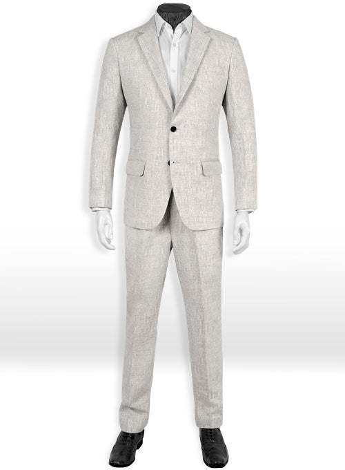 Italian Pacifico Linen Suit- Ready Size - StudioSuits