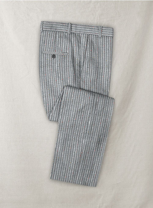 Italian Wool Linen Adonzo Pants - StudioSuits