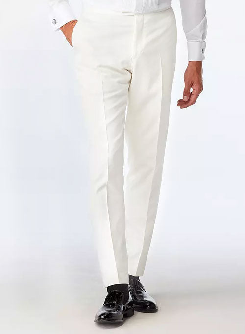 Ivory Wool Suit - StudioSuits