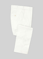 Ivory Wool Pants - StudioSuits