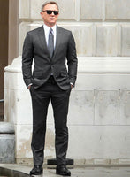 Special Agent Gray Wool Suit - StudioSuits