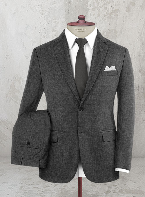 Special Agent Gray Wool Suit - StudioSuits