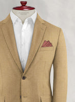 Khaki Flannel Wool Jacket - StudioSuits