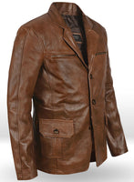 Leather Blazer - # 717 - StudioSuits