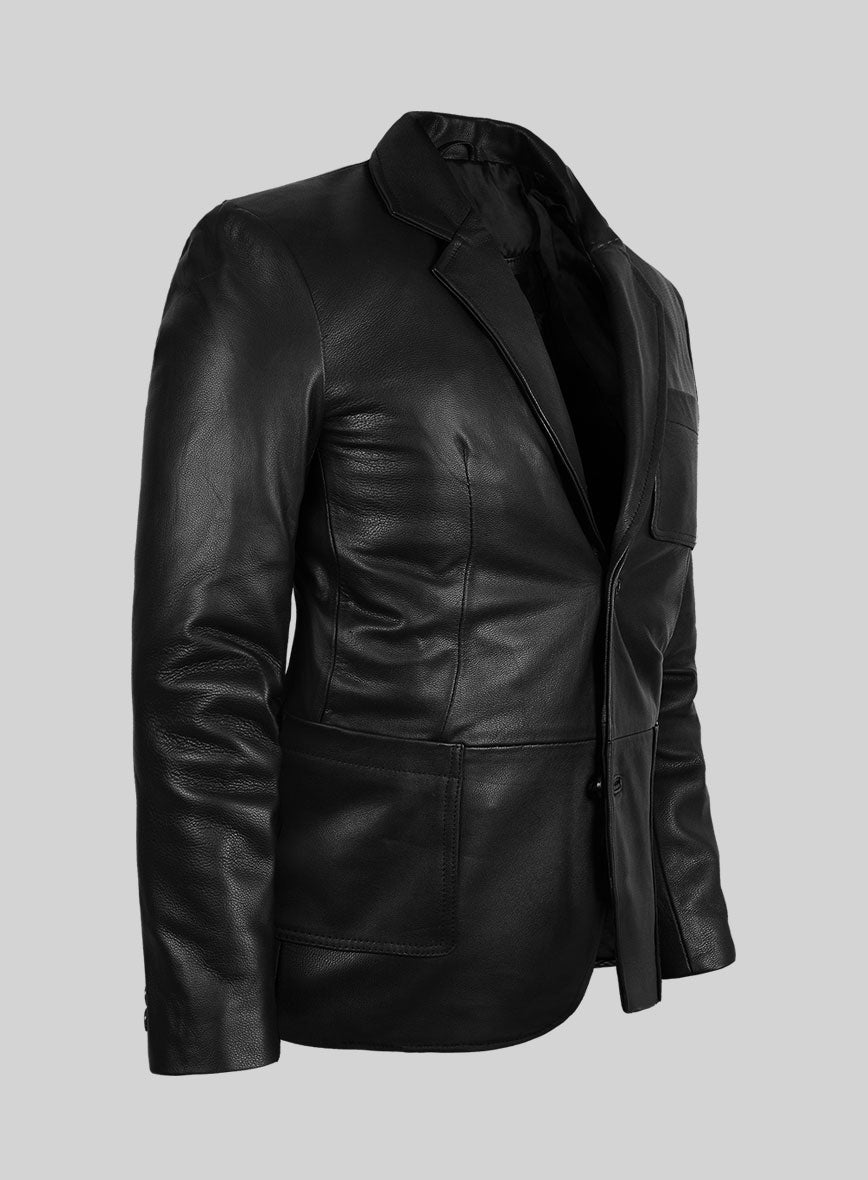 Leather Blazer - # 124 - StudioSuits