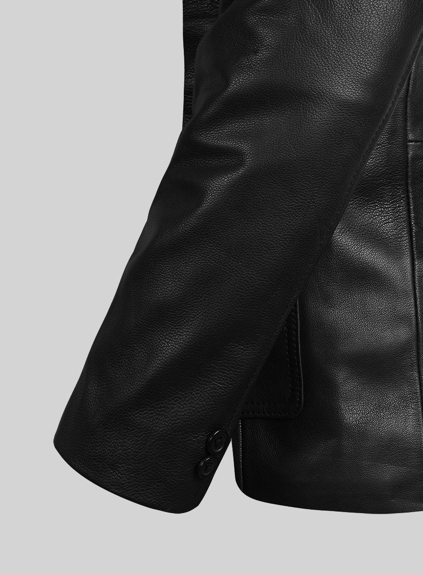 Leather Blazer - # 124 - StudioSuits