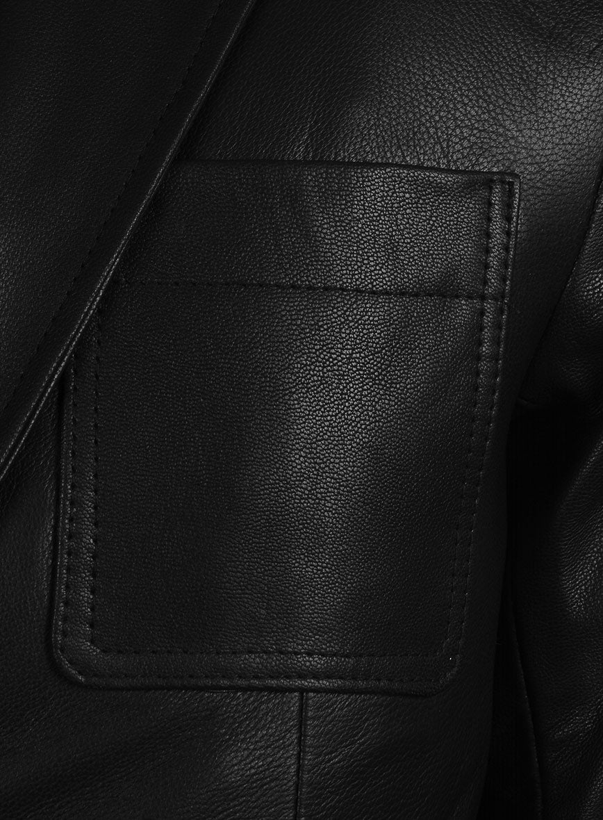 Leather Blazer - # 124 - StudioSuits