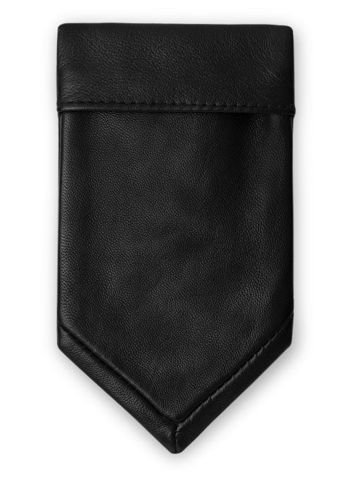 Leather Mini Pocket Square - StudioSuits