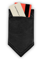 Leather Mini Pocket Square - StudioSuits