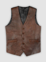 Leather Trim Tweed Suit - StudioSuits
