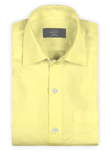 Lemon Poplene Shirt - StudioSuits
