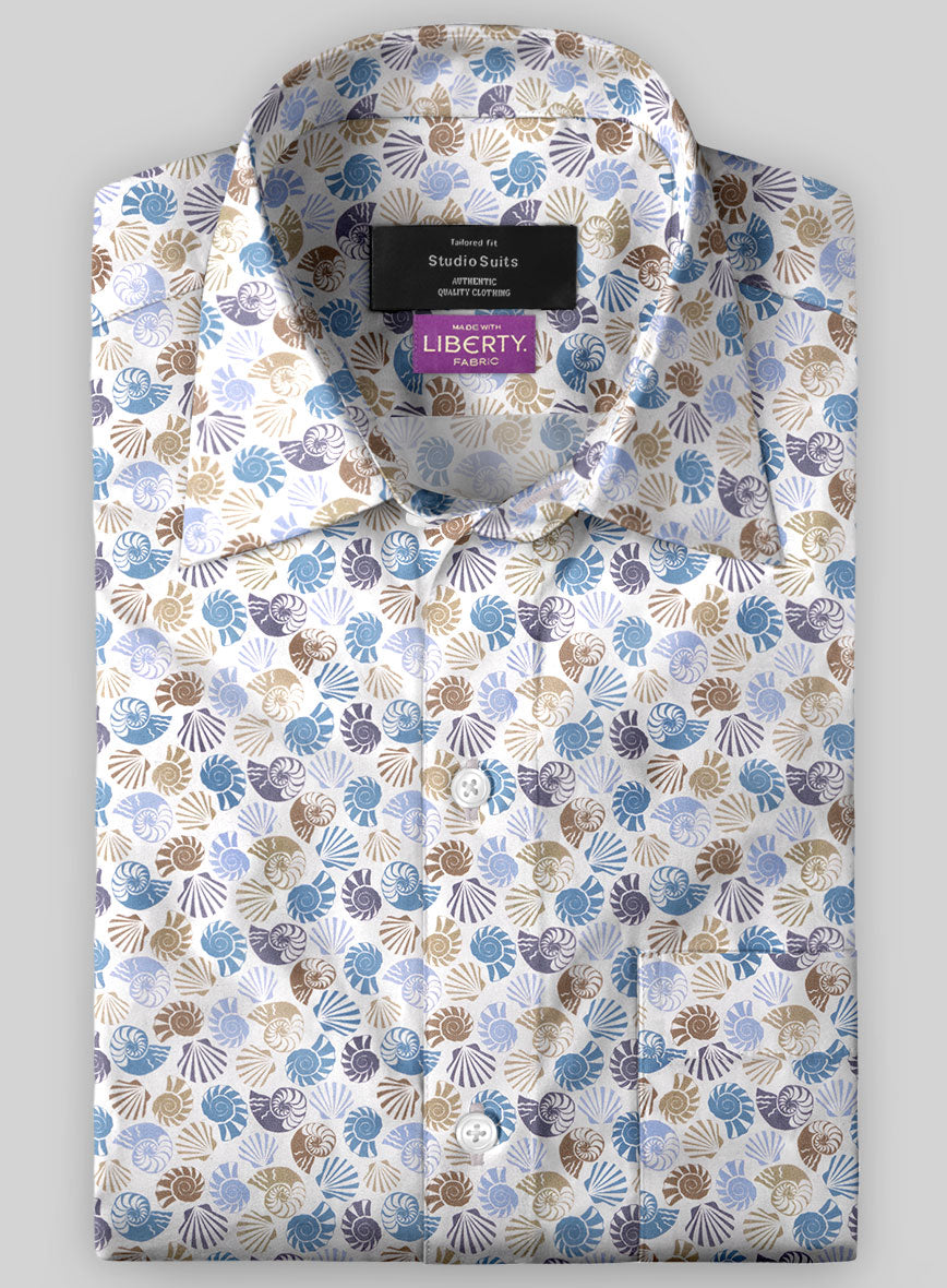 Liberty Encia Cotton Shirt - StudioSuits