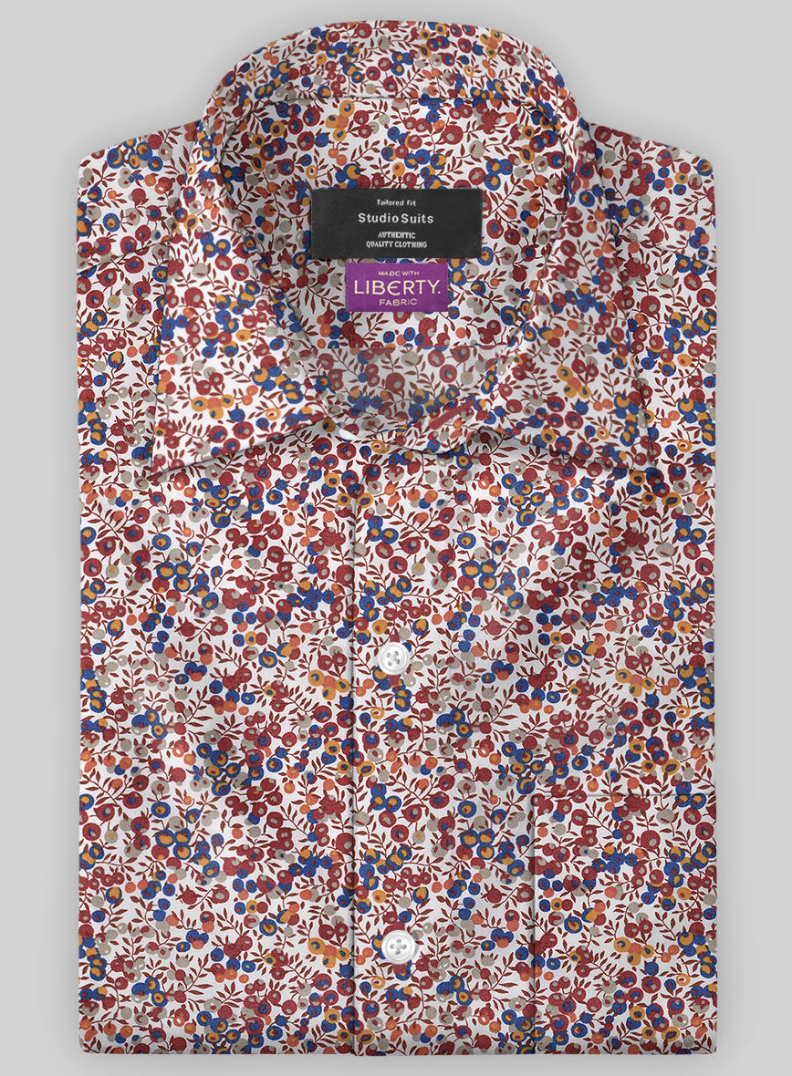 Liberty Ixiar Cotton Shirt - StudioSuits