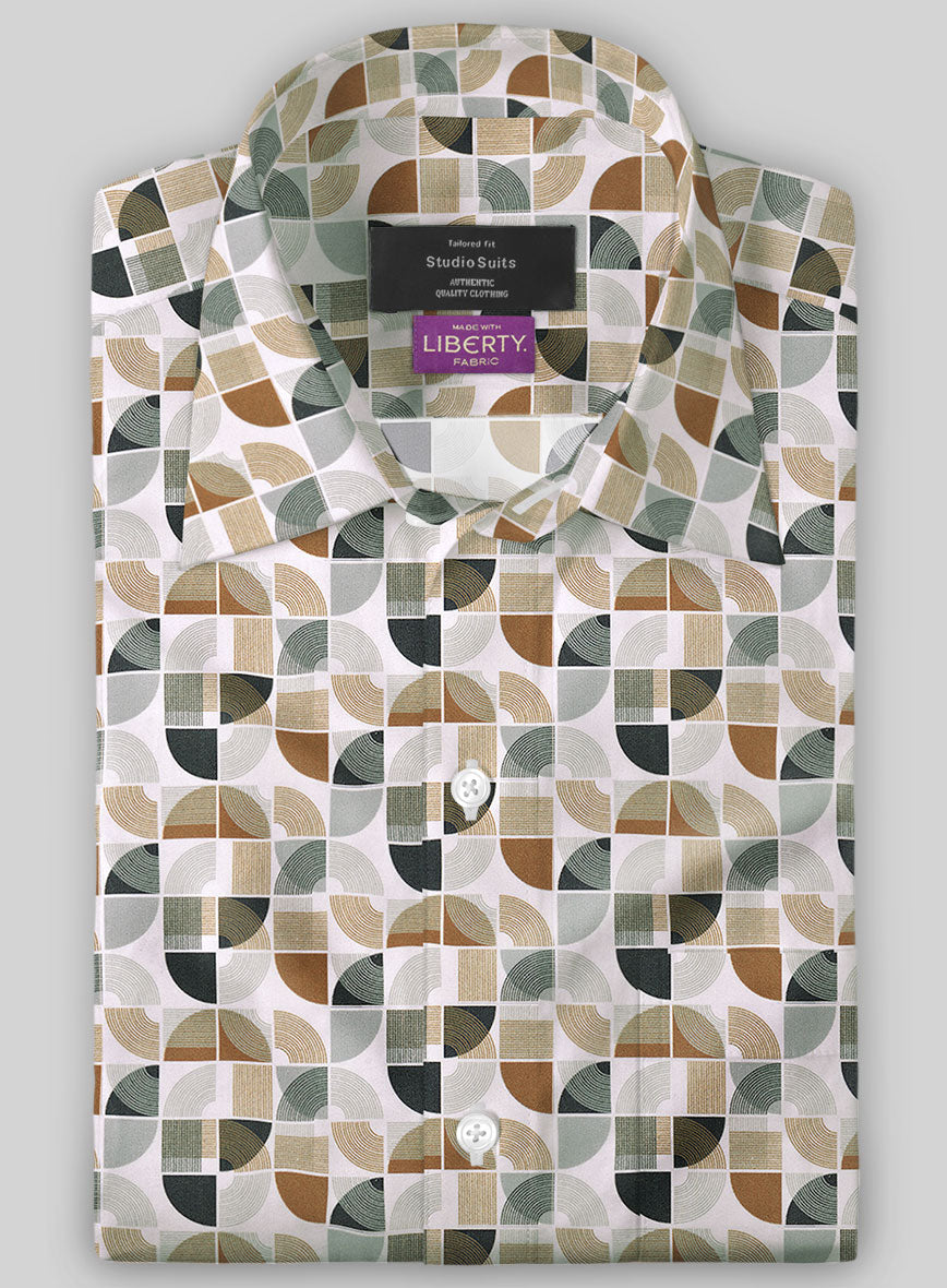 Liberty Nera Cotton Shirt - StudioSuits