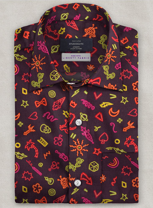Liberty Niocci Cotton Shirt - StudioSuits