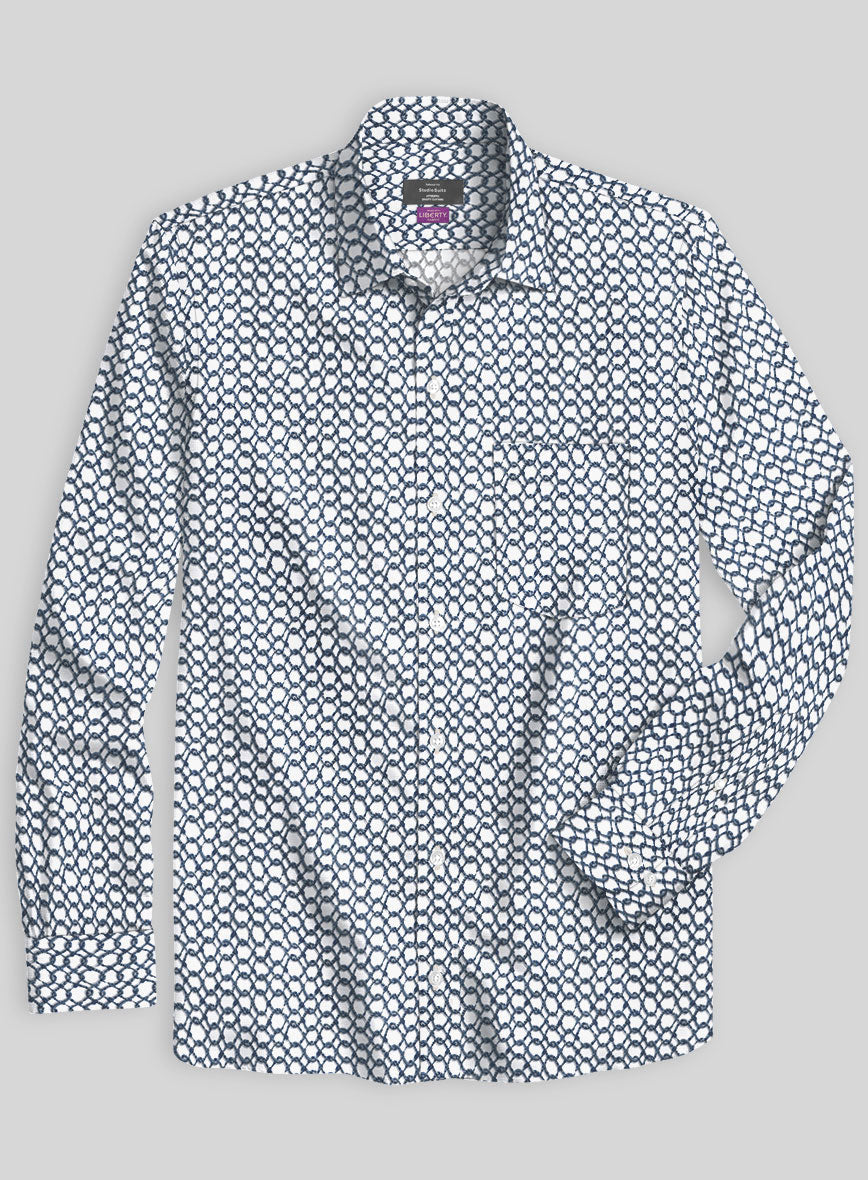 Liberty Pelmo Cotton Shirt - StudioSuits