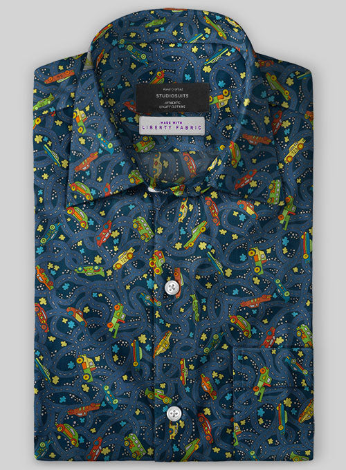 Liberty Planni Cotton Shirt - StudioSuits