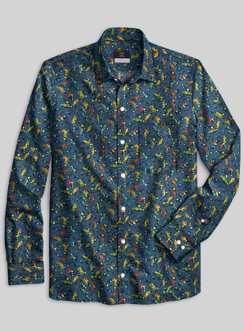 Liberty Planni Cotton Shirt - StudioSuits