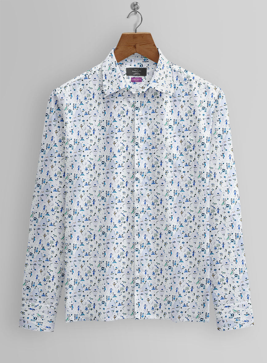 Liberty Tomaso Cotton Shirt - StudioSuits