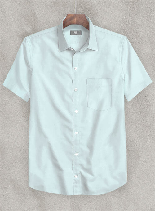 Light Blue Stretch Poplene Shirt