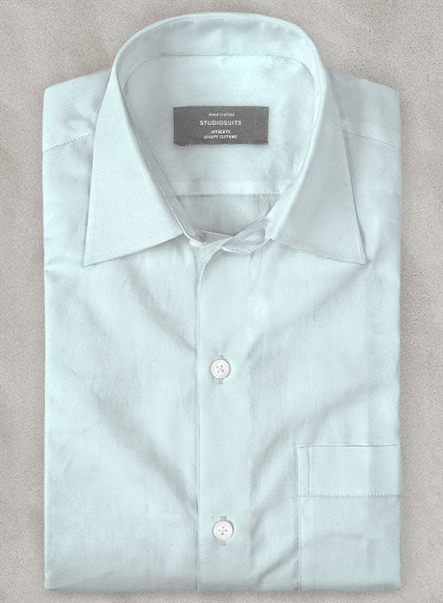 Light Blue Stretch Poplene Shirt