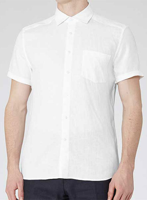Linen Shirt - Half Sleeves - Pre Set Sizes - Quick Order - StudioSuits