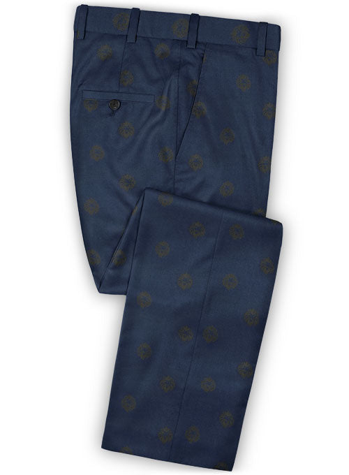 Lion Navy Wool Tuxedo Suit - StudioSuits