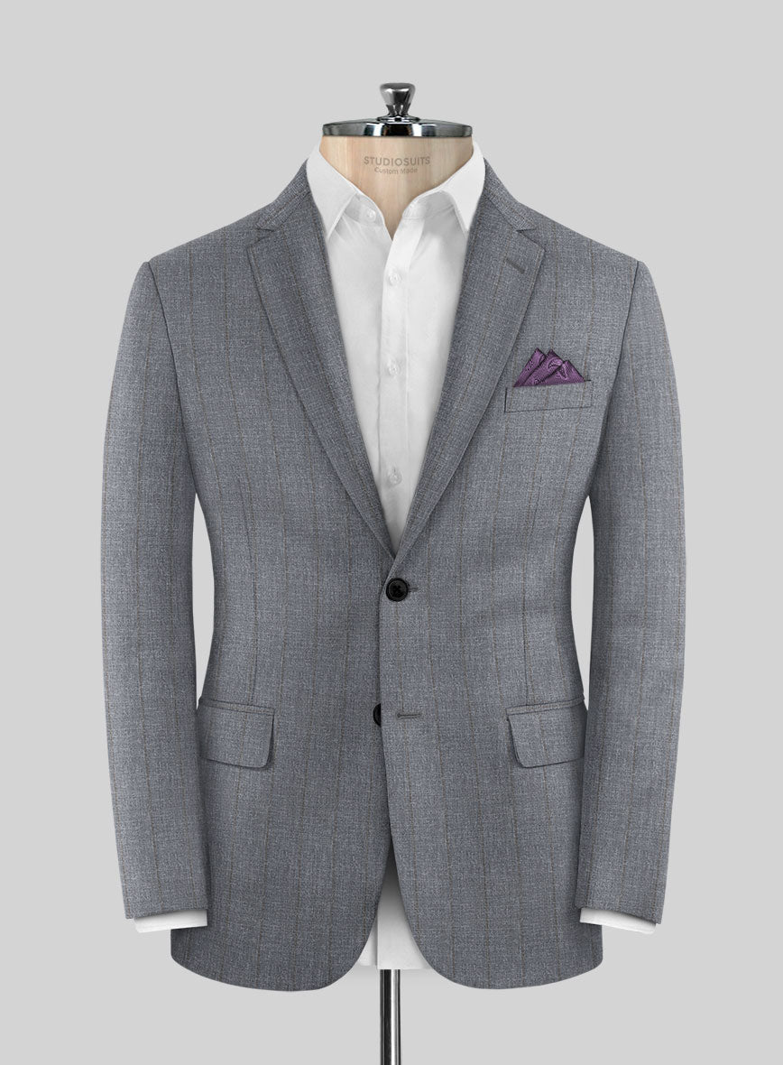 Loro Piana Azalio Wool Silk Suit - StudioSuits
