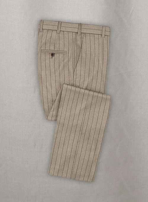 Loro Piana Bareli Wool Silk Pants - StudioSuits