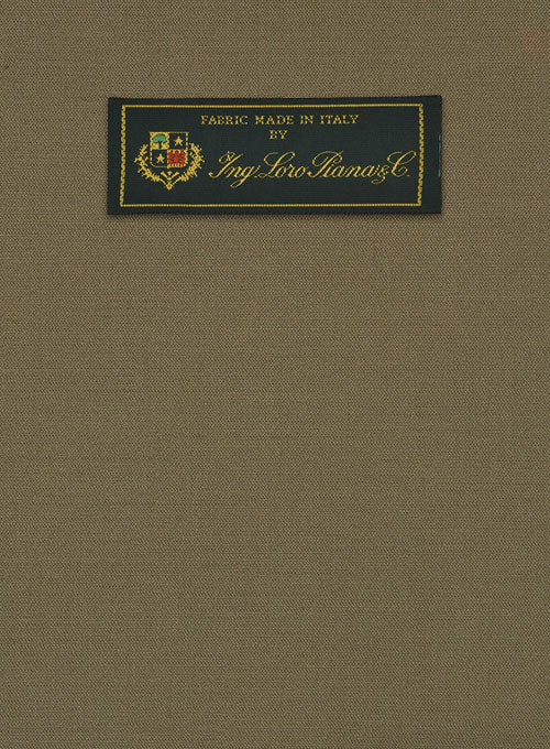 Loro Piana Dark Beige Cotton Pants - StudioSuits