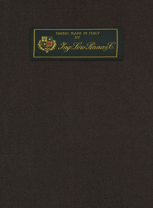Loro Piana Dark Brown Cotton Jacket - StudioSuits